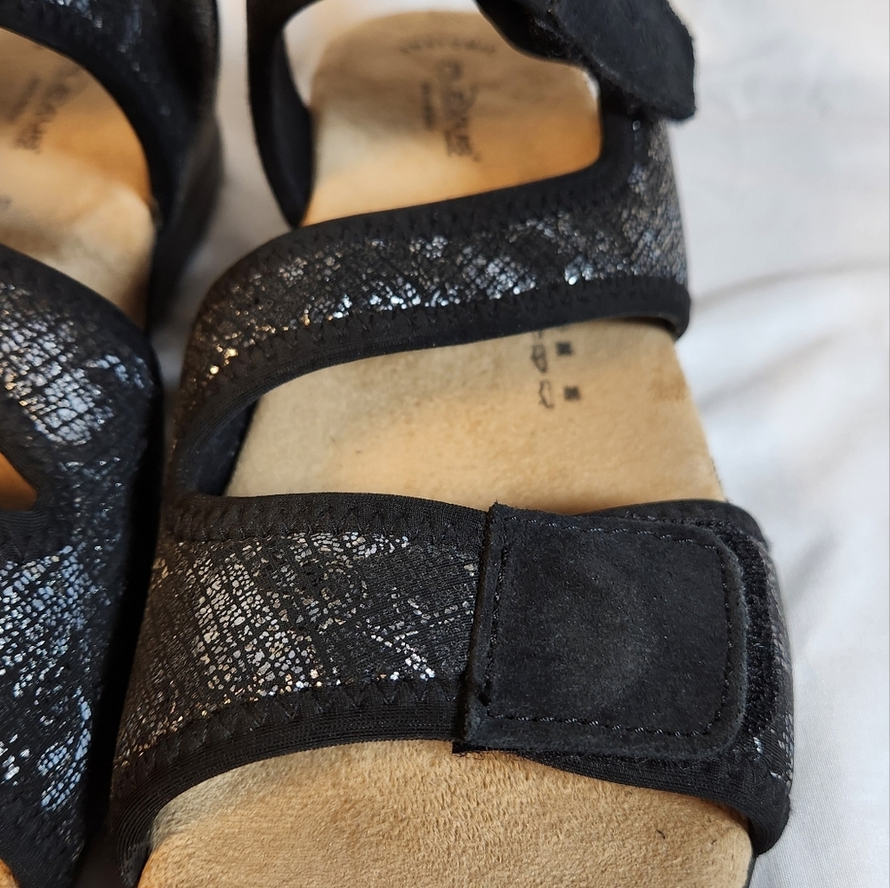 Flexus Anatomic By Spring Step Size 10 Black Meta… - image 3